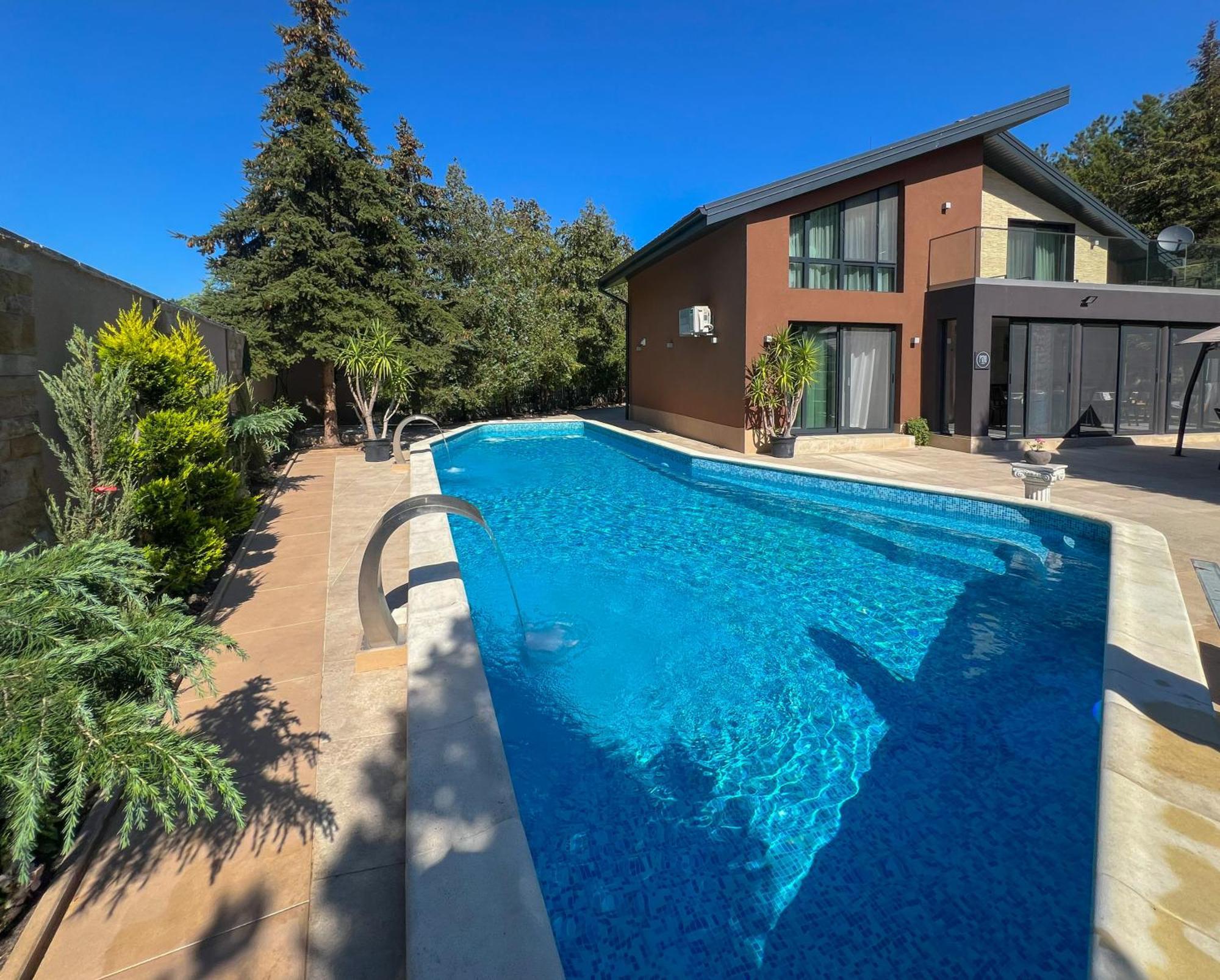 Pino - Villa, Casa, Cucina Е Terrazza อัลเบนา ภายนอก รูปภาพ